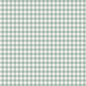 Tilda Gingham Duckegg Wideback