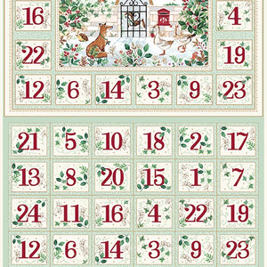 Country Christmas Advent Panel