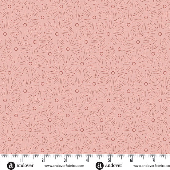 Pink With Modern Pink Designs First Romance by Kristyne Czepuryk for Moda  Fabrics 8407 18 Sold in HALF Yard Increments -  Canada