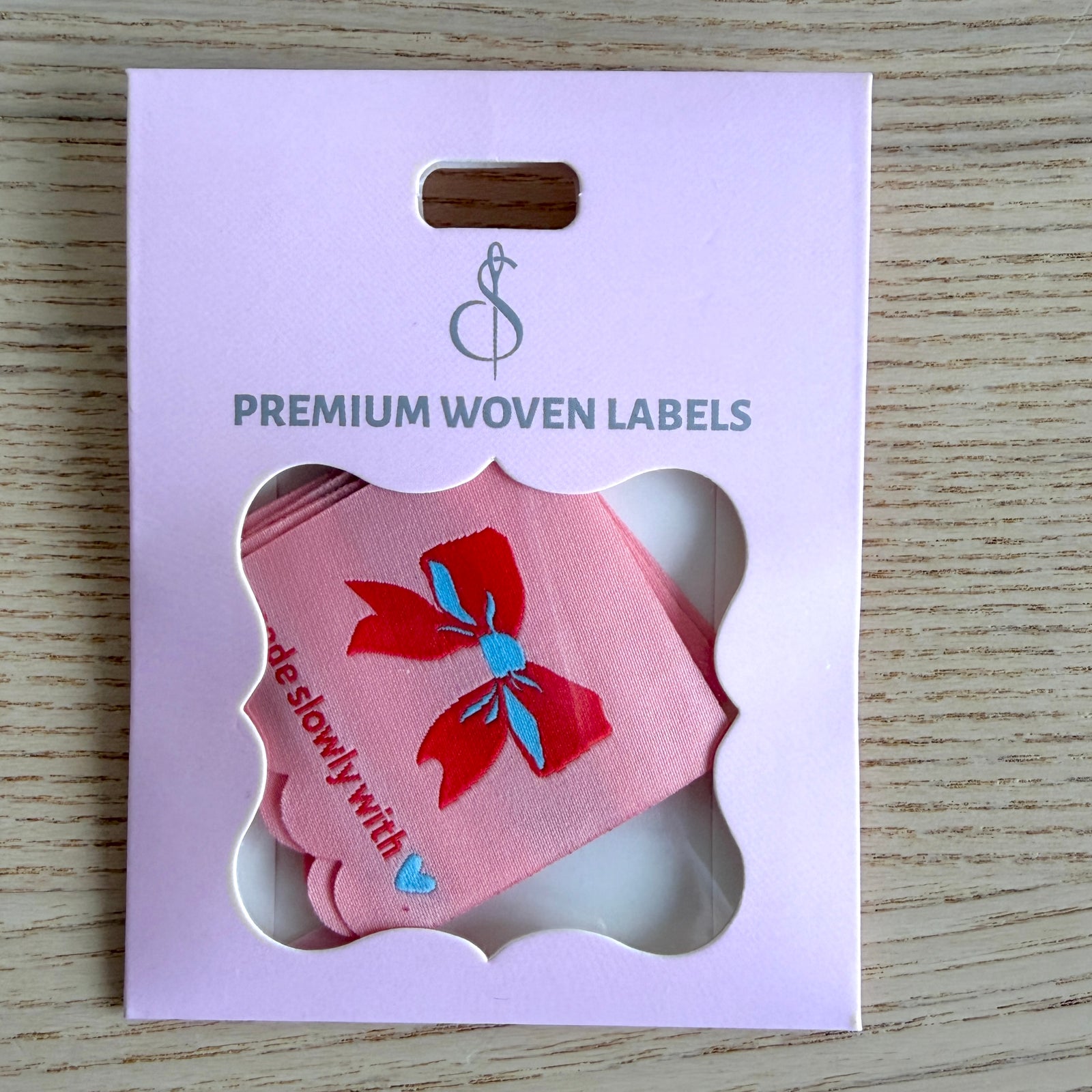 Sew In Labels Made Slowly