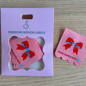 Sew In Labels Made Slowly