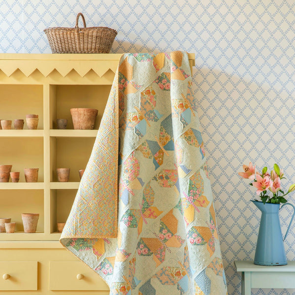 Tilda Songbird Cora Blue - country clothesline
