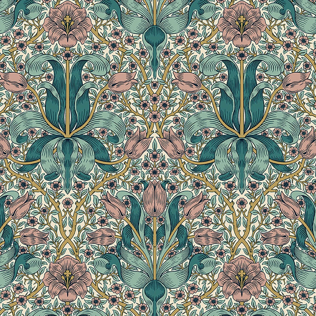 William Morris Spring Thicket Teal