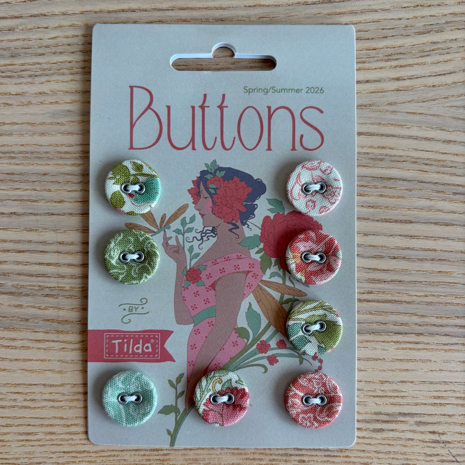 Tilda Songbird Buttons
