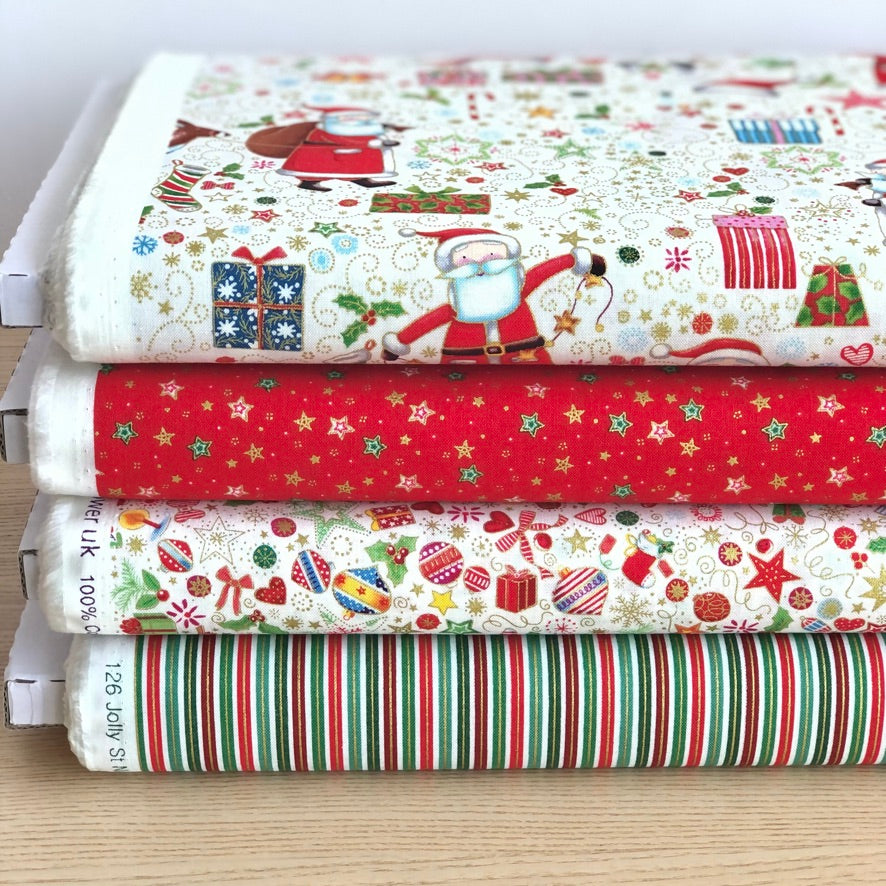 Jolly Saint Nick Stripe