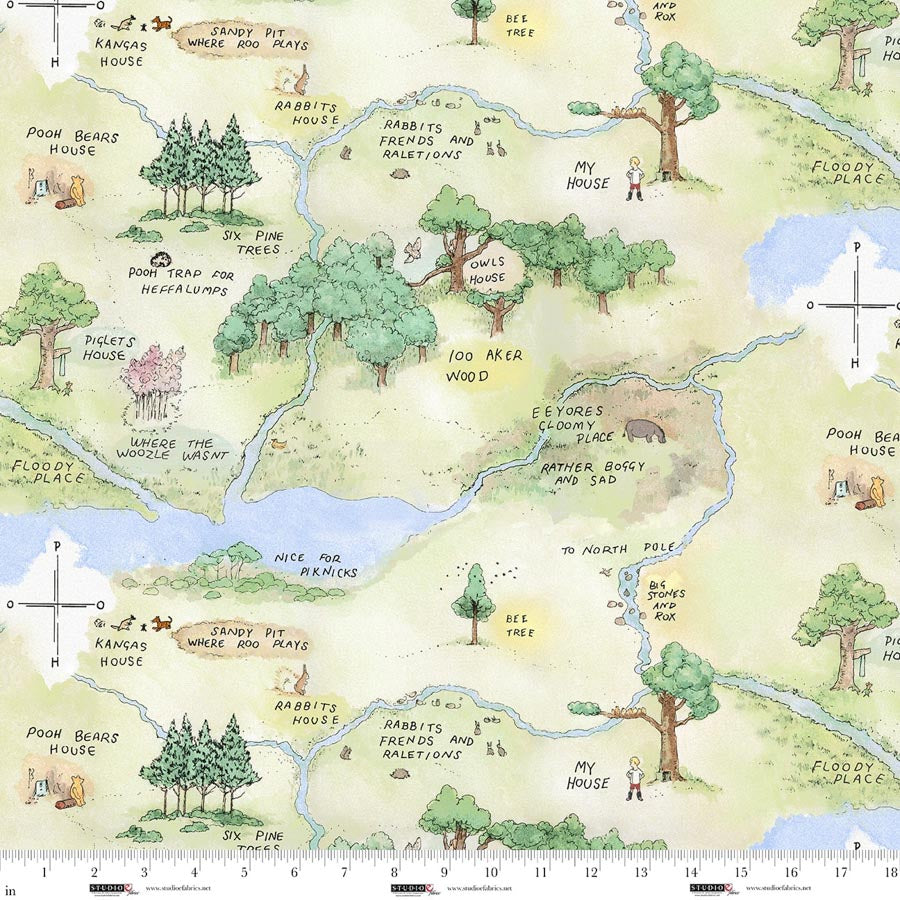 Classic Winnie Map