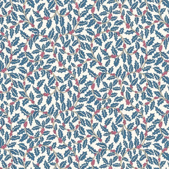 Festive Greetings Swirling Holly