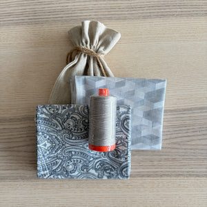 Aurifil Thread & Fat Quarter Mystery Bag