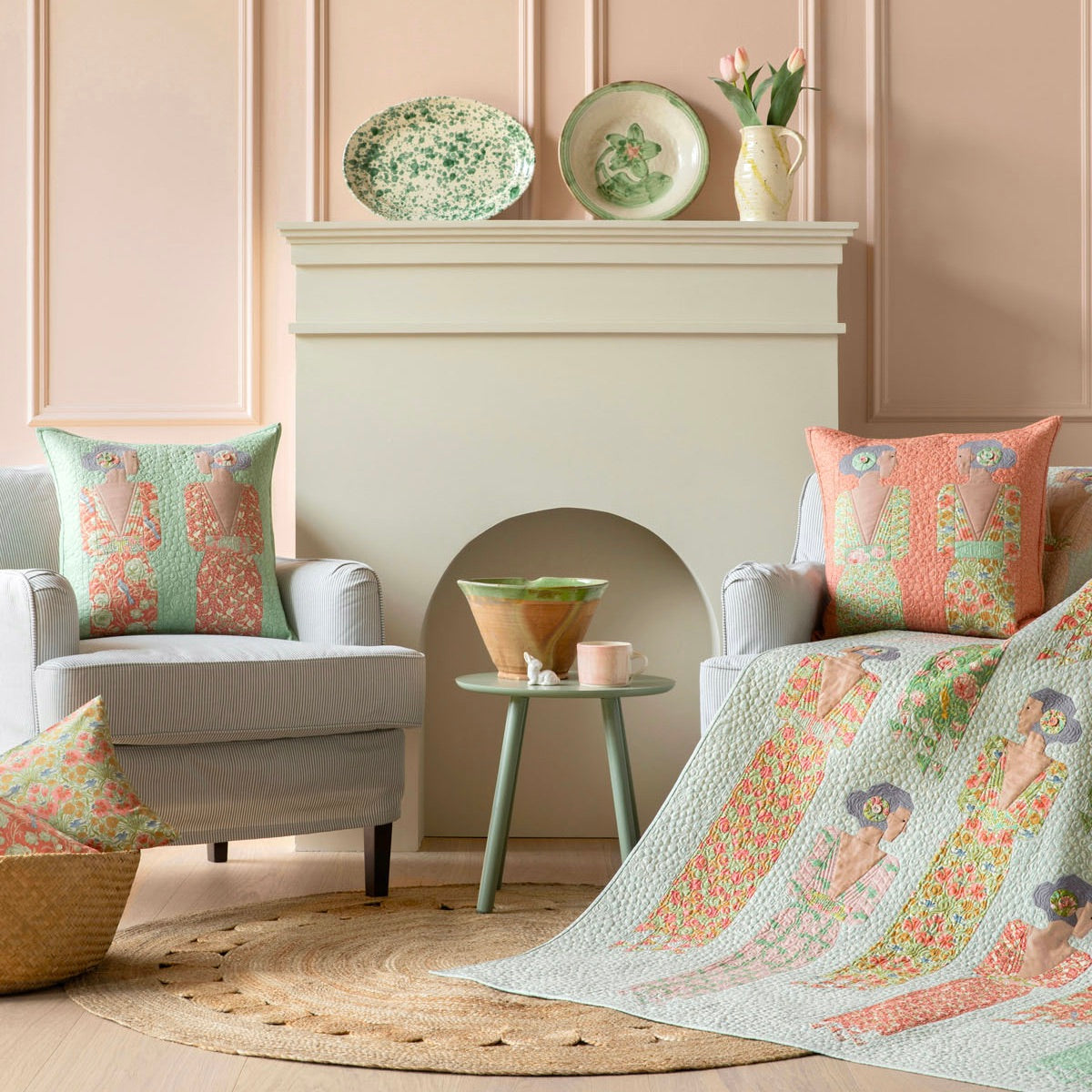 Pre-Order - Tilda Songbird Flora Sage