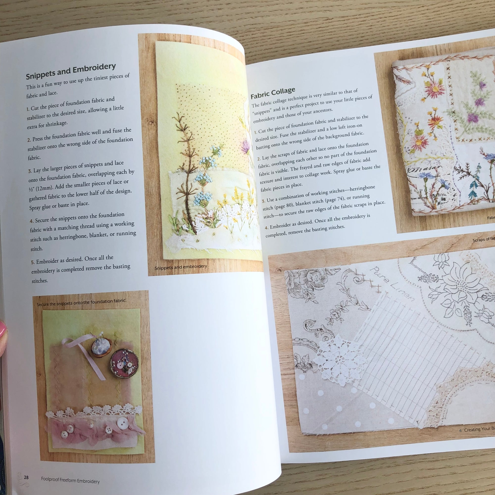 foolproof freeform embroidery