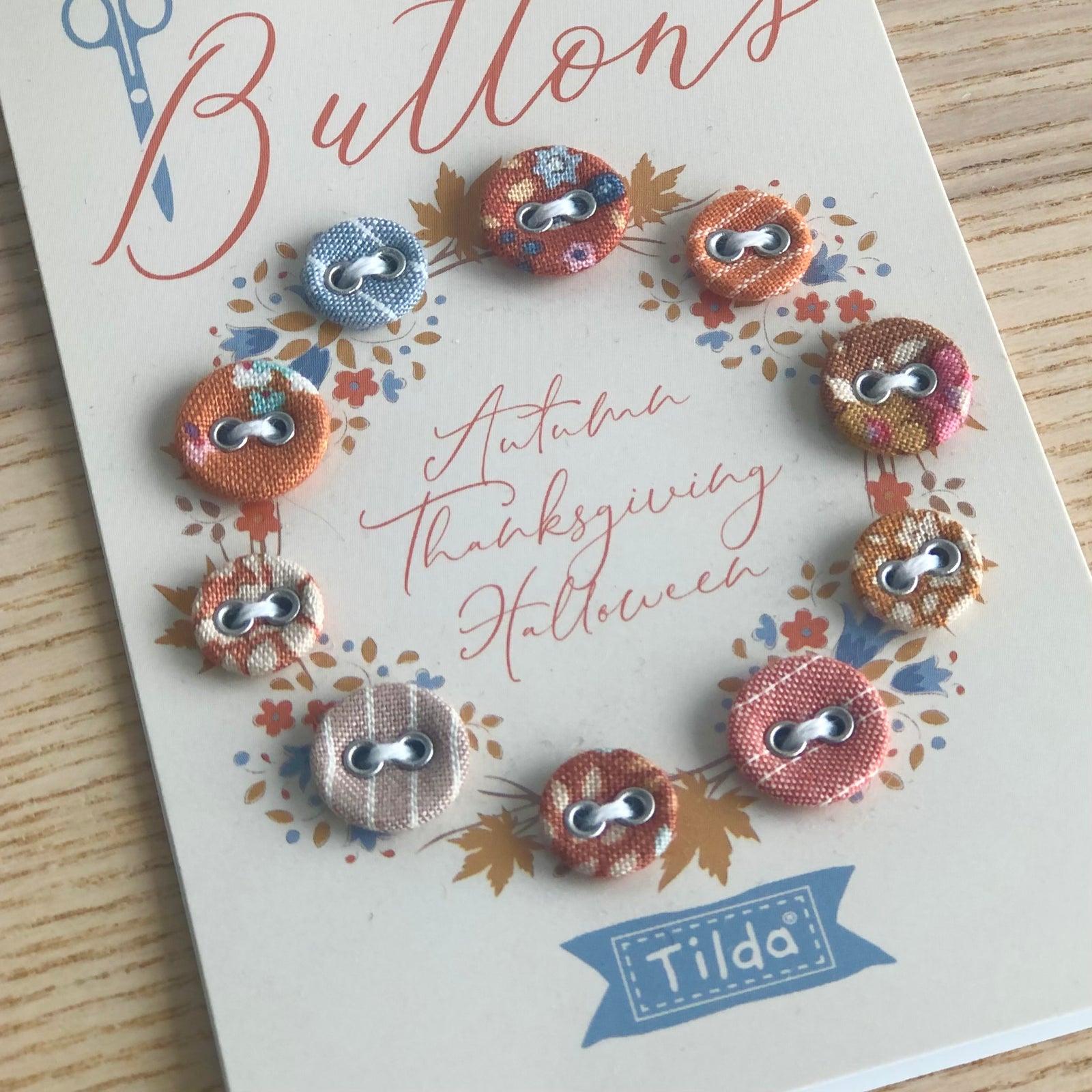 Tilda Buttons Autumn