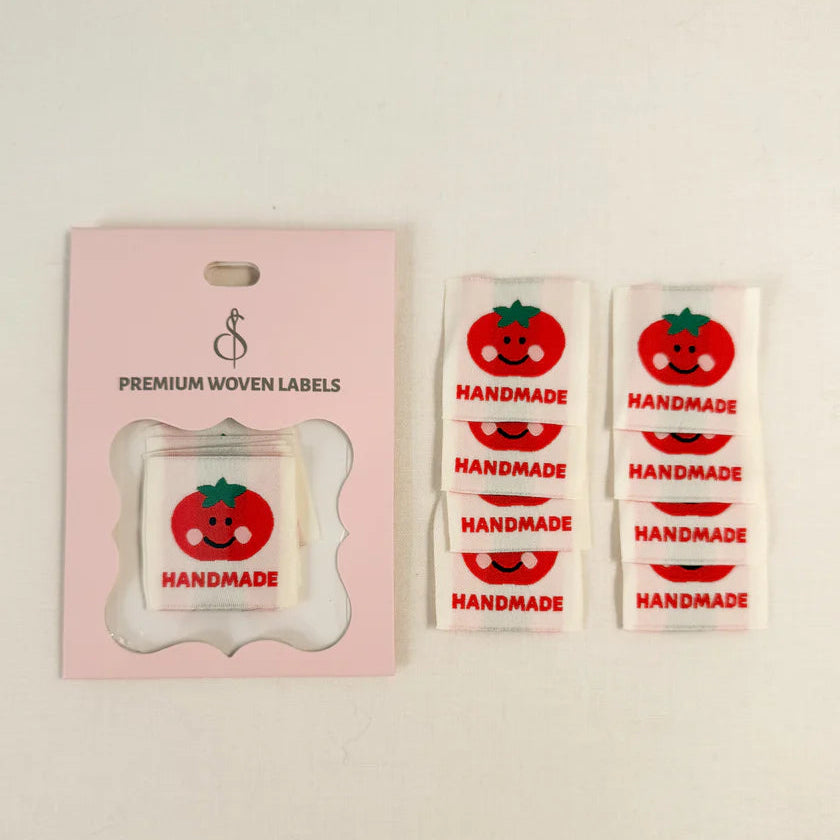 Camellia Premium Woven Sew In Labels Tomatoes