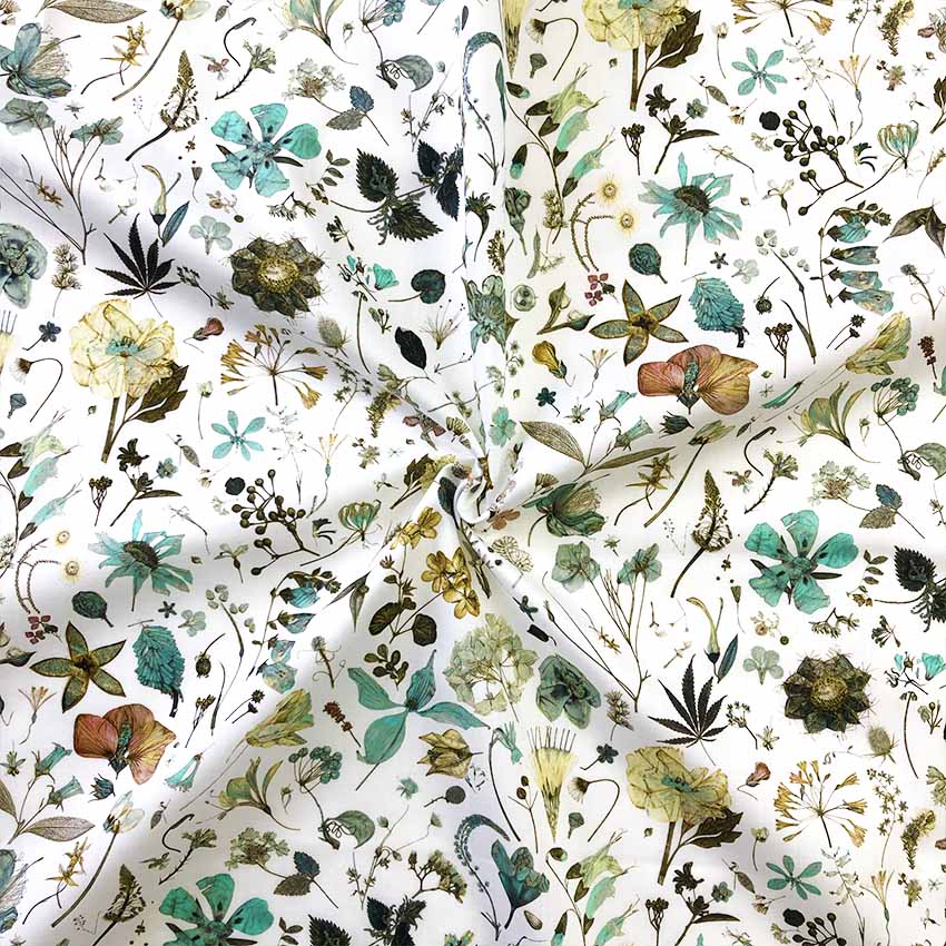 Liberty Tana Lawn Floral Eve in Green