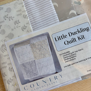 Little Duckling Baby Quilt Kit