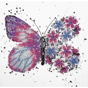Beaded Embroidery Kit Butterfly