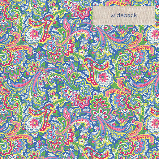 April's Garden Khanti Paisley Multi Wideback