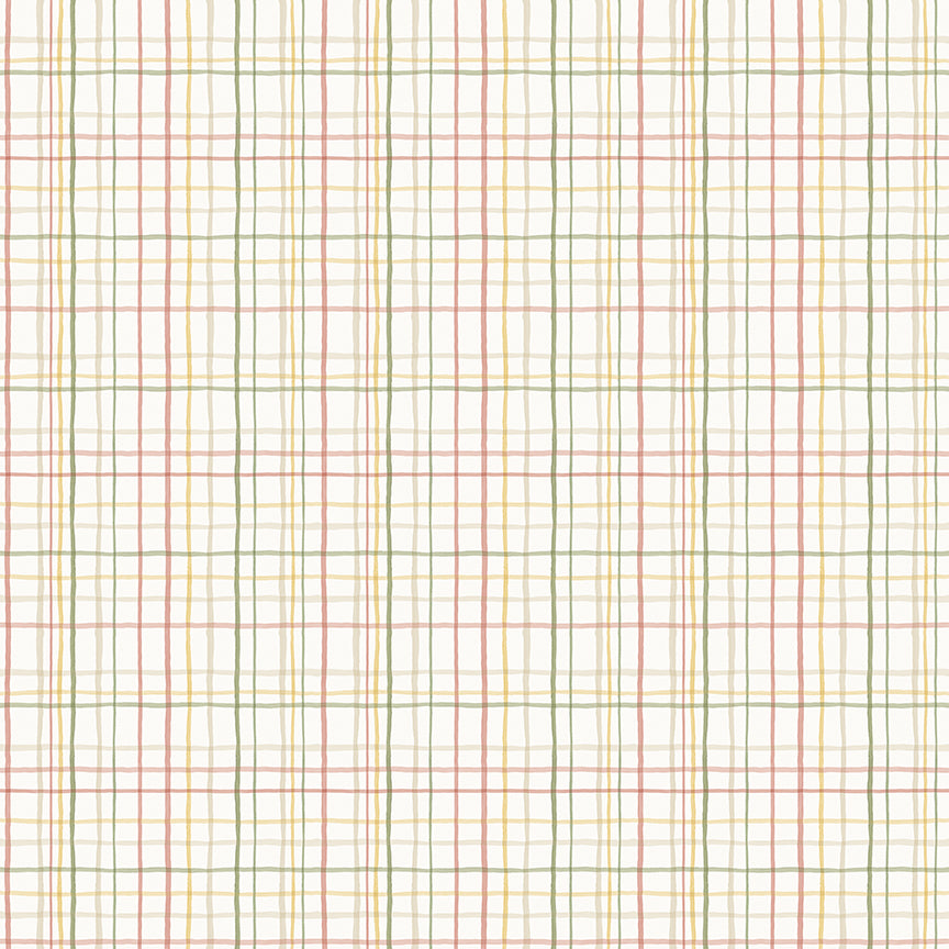 Love Me More Plaid Cloud