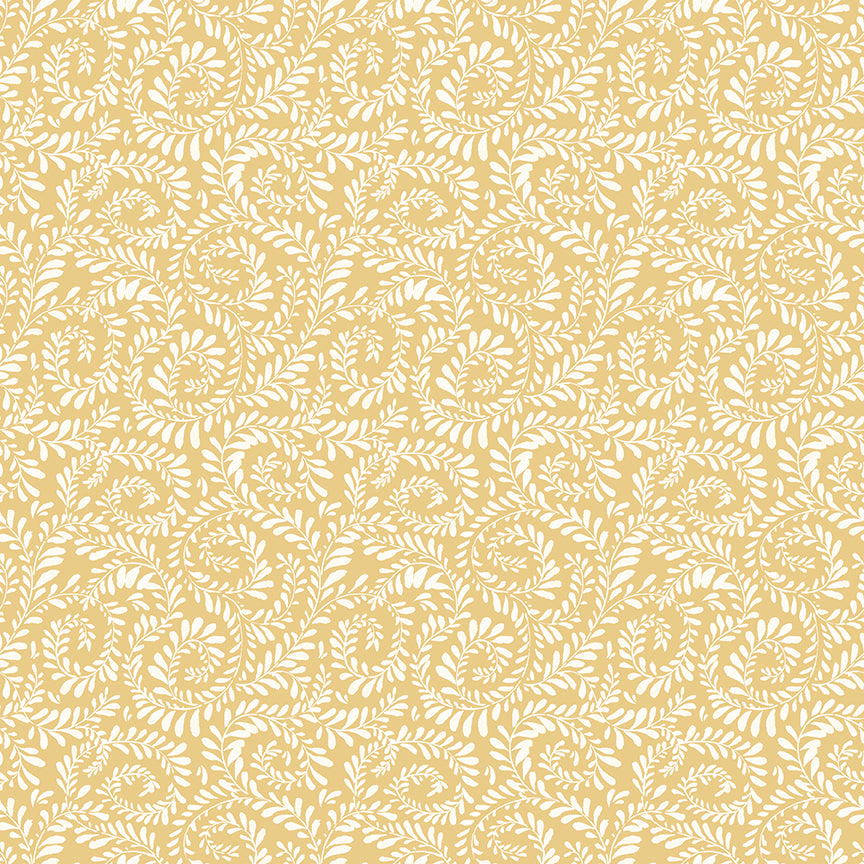 Sunflower Whispers Ferns Yellow