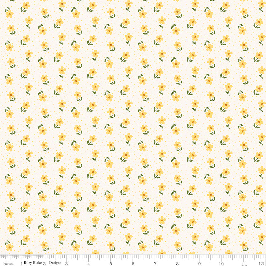 Little Darlin Ditsy Cream