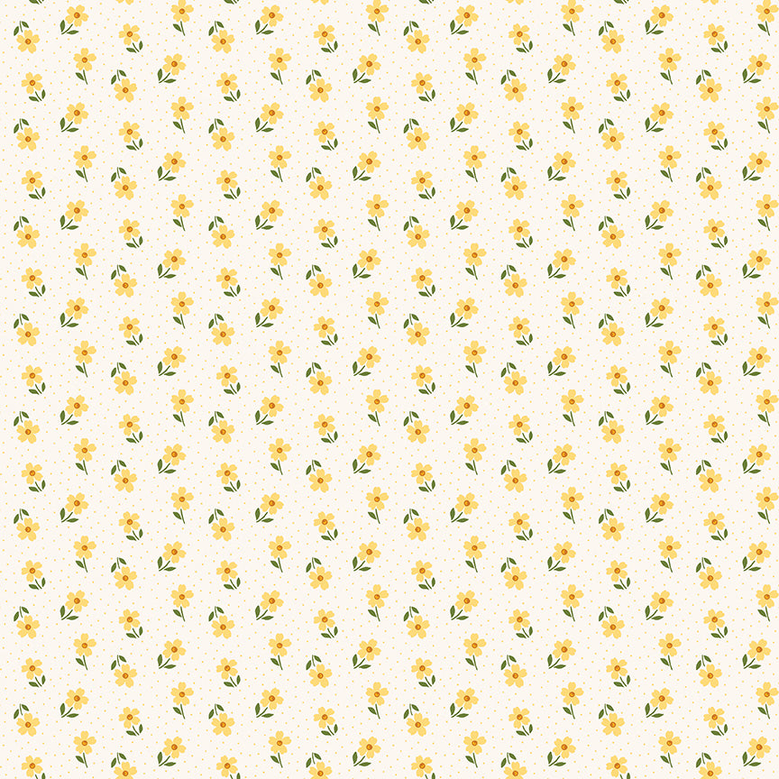 Little Darlin Ditsy Cream