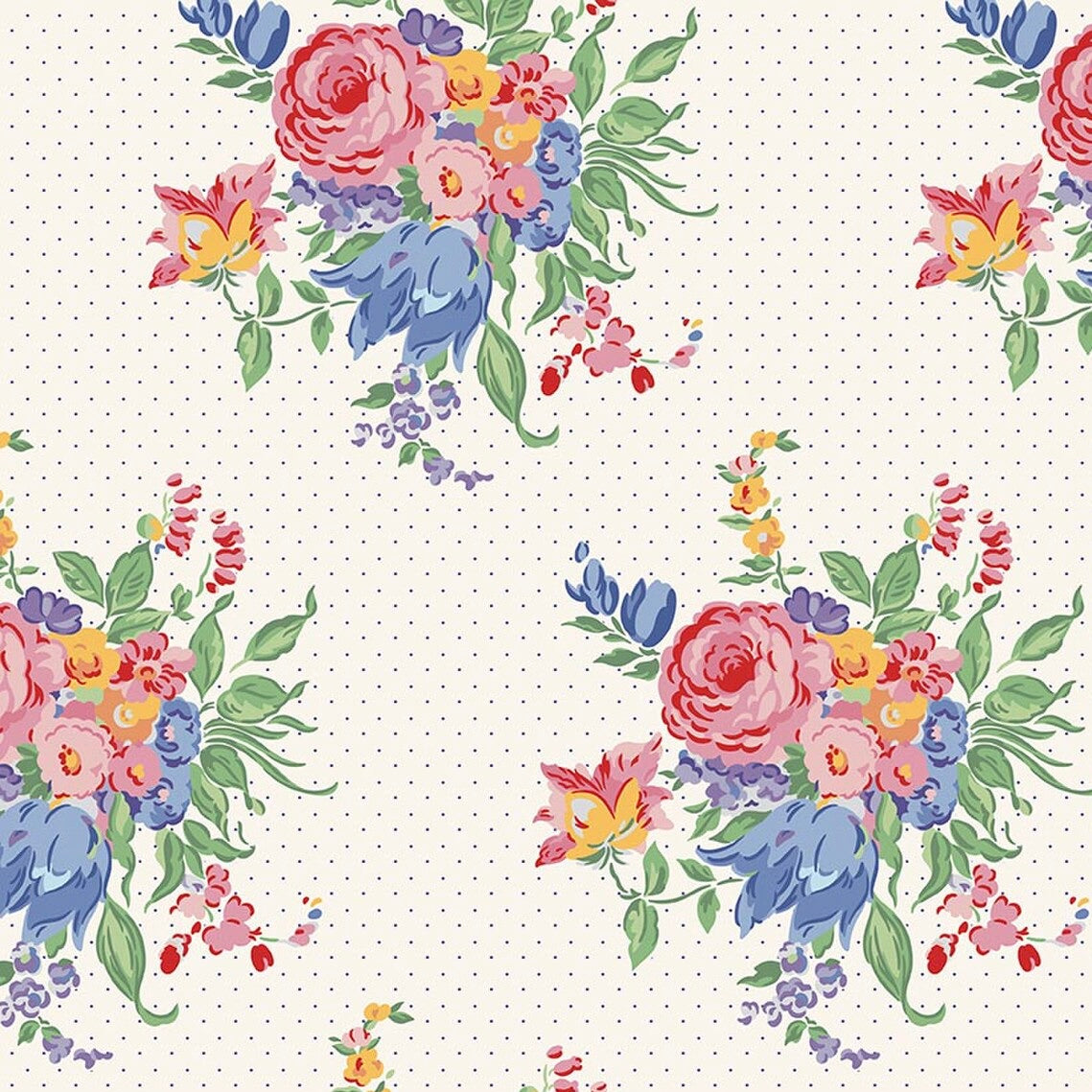 Dear Sweetheart Floral Pindot