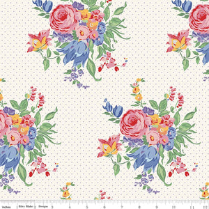 Dear Sweetheart Floral Pindot