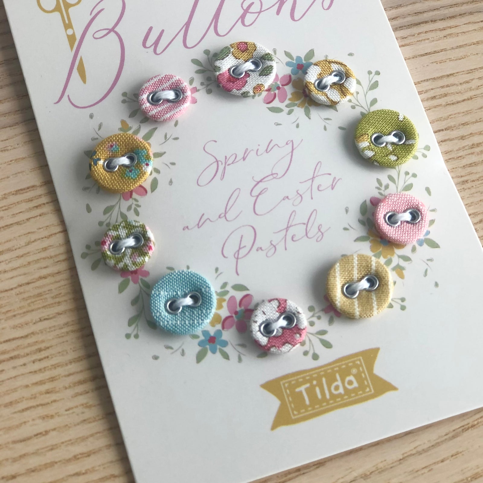 Tilda Buttons Spring