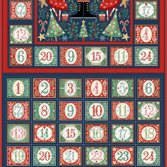 The Nutcracker Advent Panel