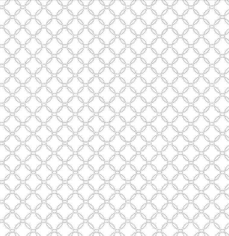 Dotted Circle White on White