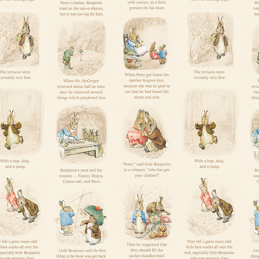 Peter Rabbit and Benjamin Bunny Story Time Cream