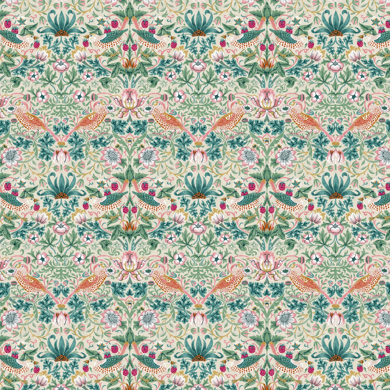 William Morris Mini Strawberry Thief Mineral