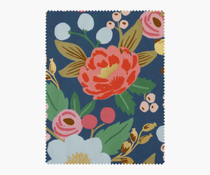 Vintage Garden Blossom Metallic Canvas