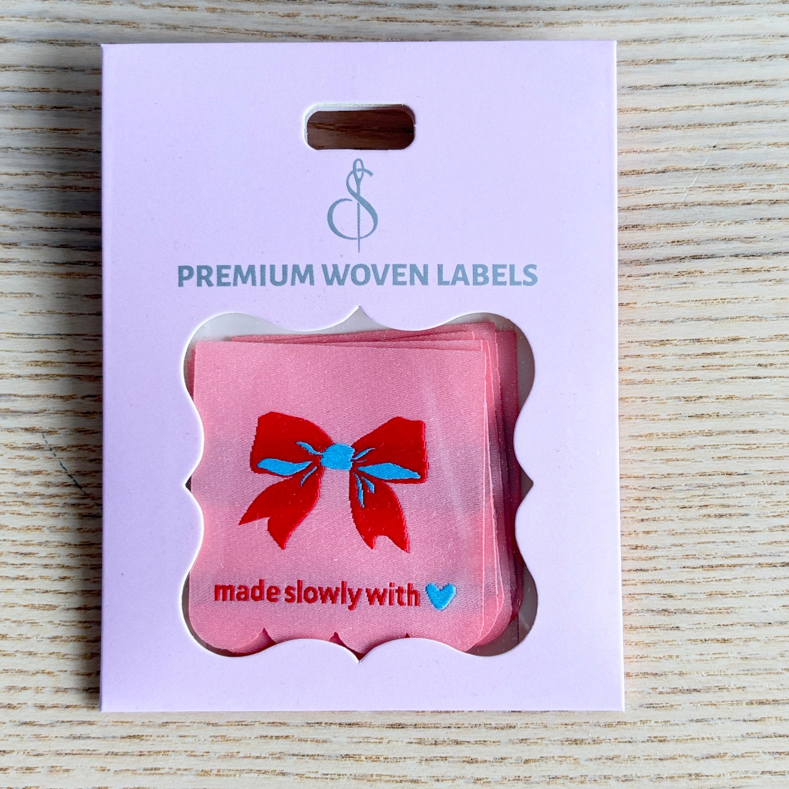 Sew In Labels Made Slowly