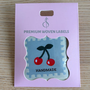 Sew In Labels Cherries