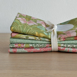 Tilda Songbird Fat Quarter Bundle Green