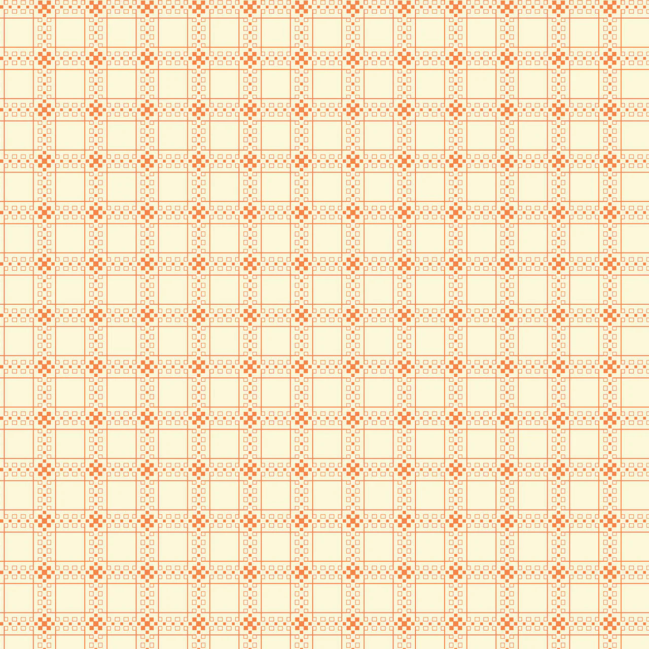 Stoneleigh Check Orange