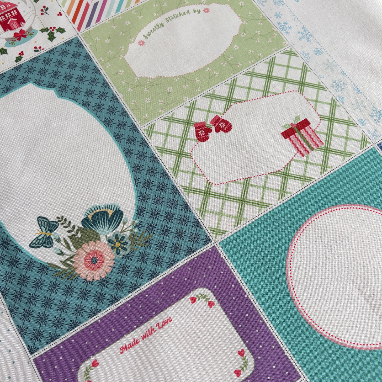 Stitched with Love Label Panel