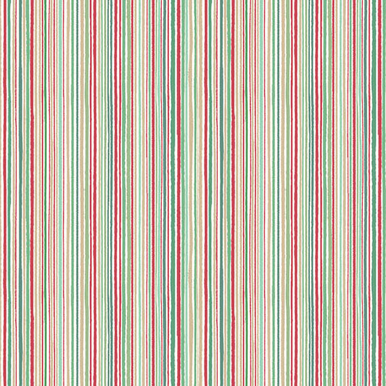 Country Christmas Fine Stripe