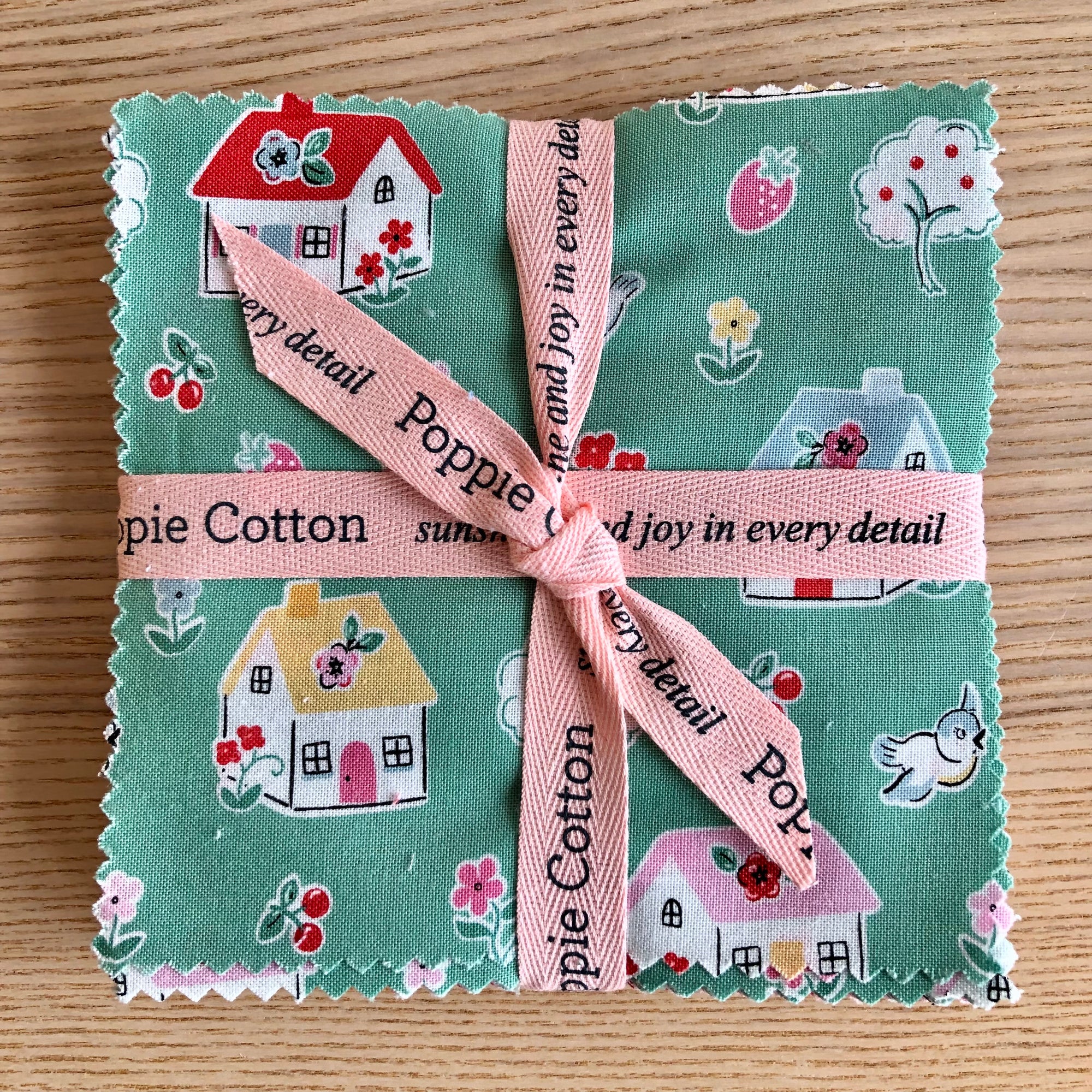 Poppie Cotton Home Sweet Home Charm Pack