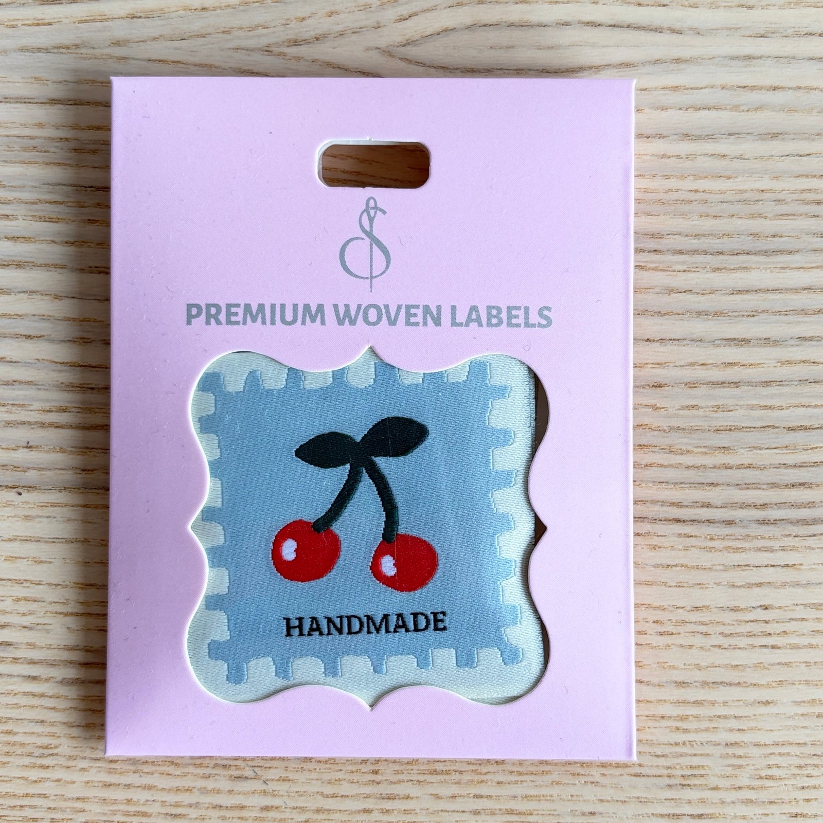 Sew In Labels Cherries