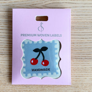 Sew In Labels Cherries