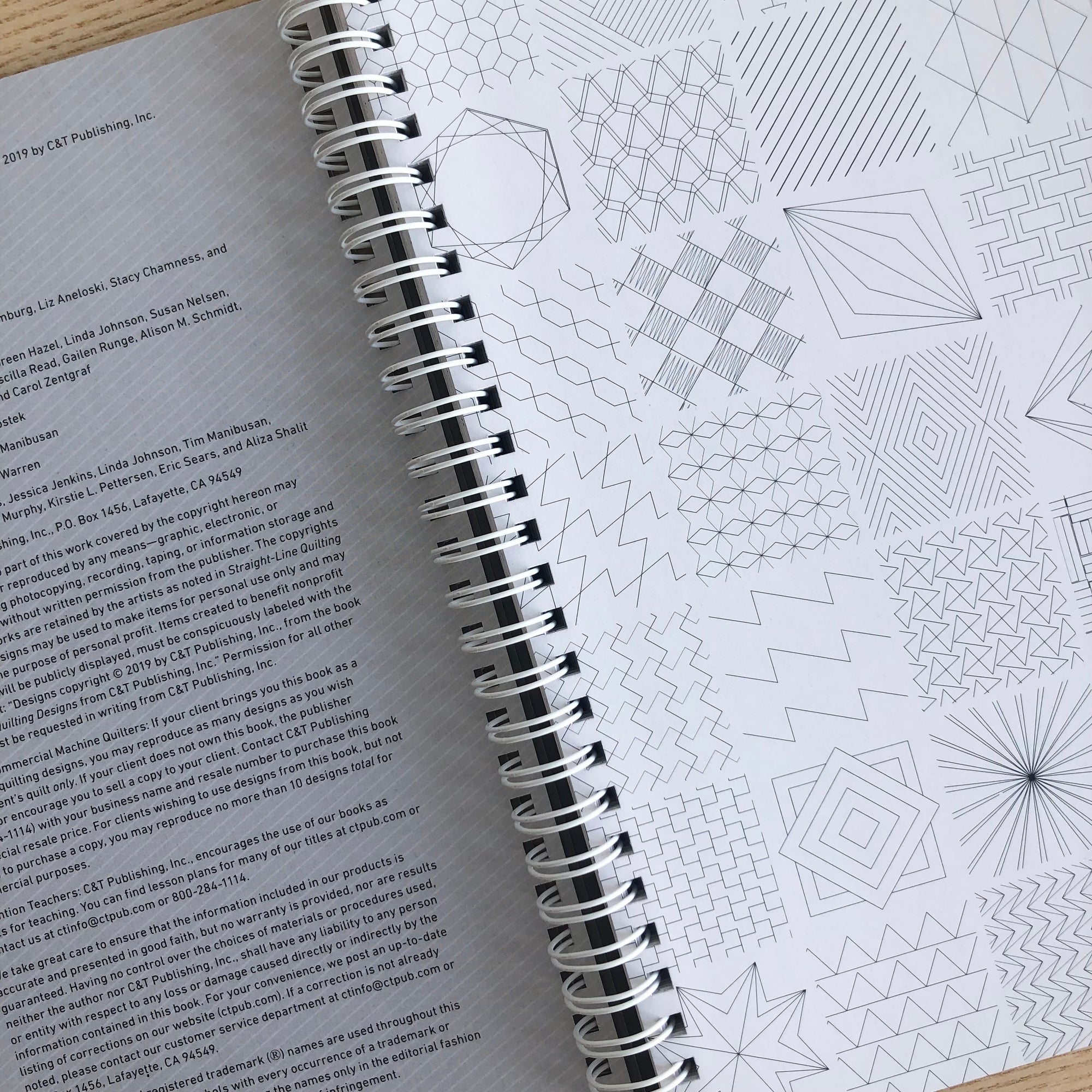 Straight-Line Quilting Designs