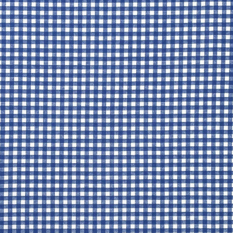 Gingham Check Denim Blue