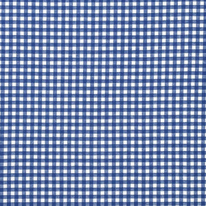 Gingham Check Denim Blue
