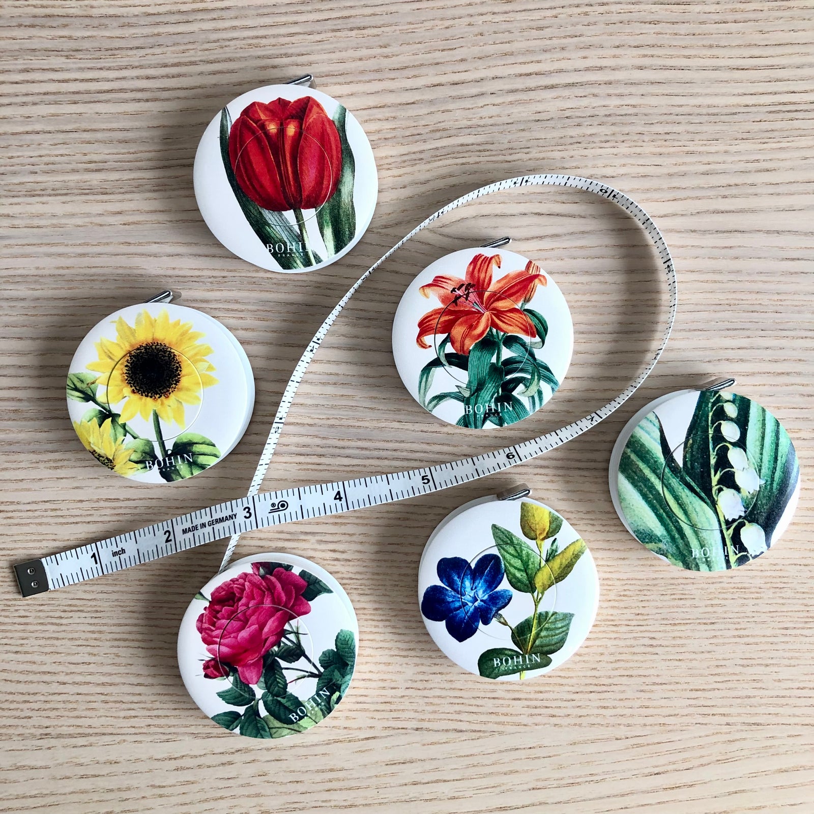 Bohin Botanical Tape Measure