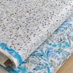 Peaceful Metallic Winter