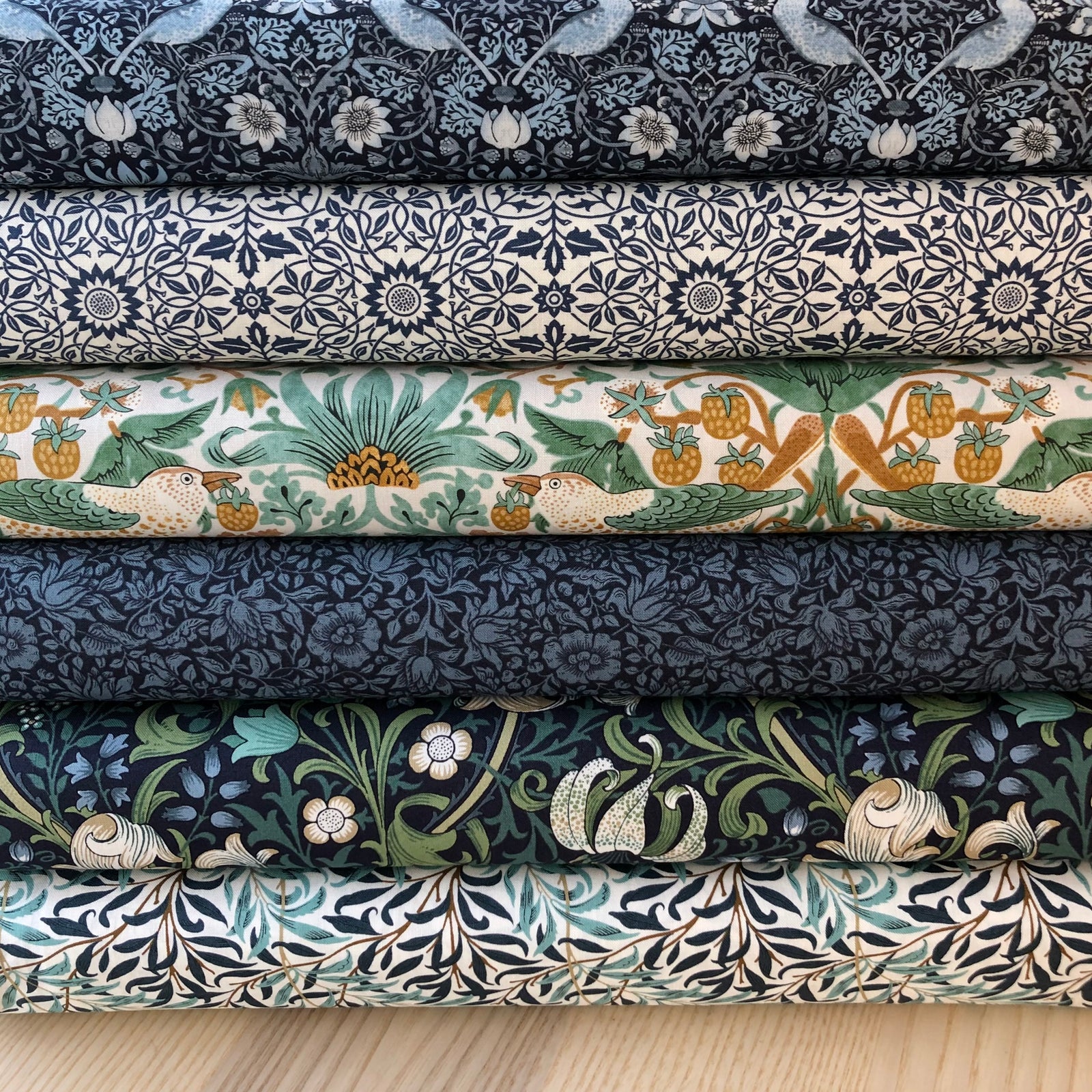 Morris & Co Strawberry Thief Mint