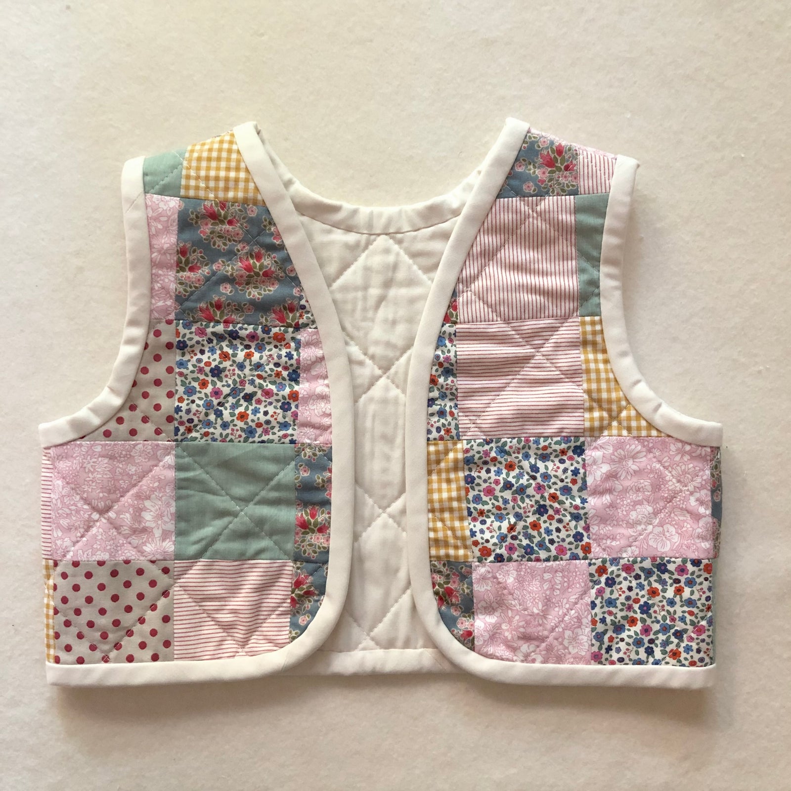 Kids' Patchwork Quilted Vest - March 8th & 15th
