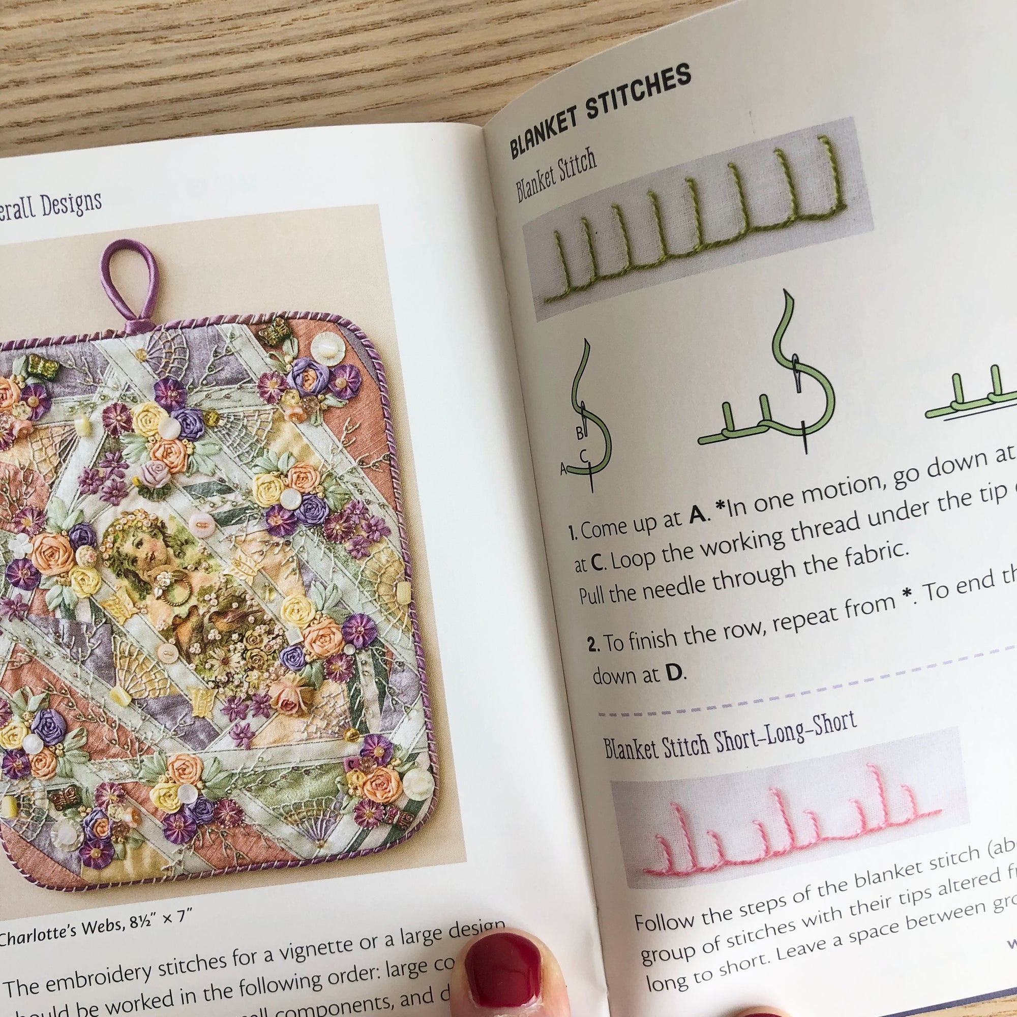 Embroidery Stitching Handy Pocket Guide