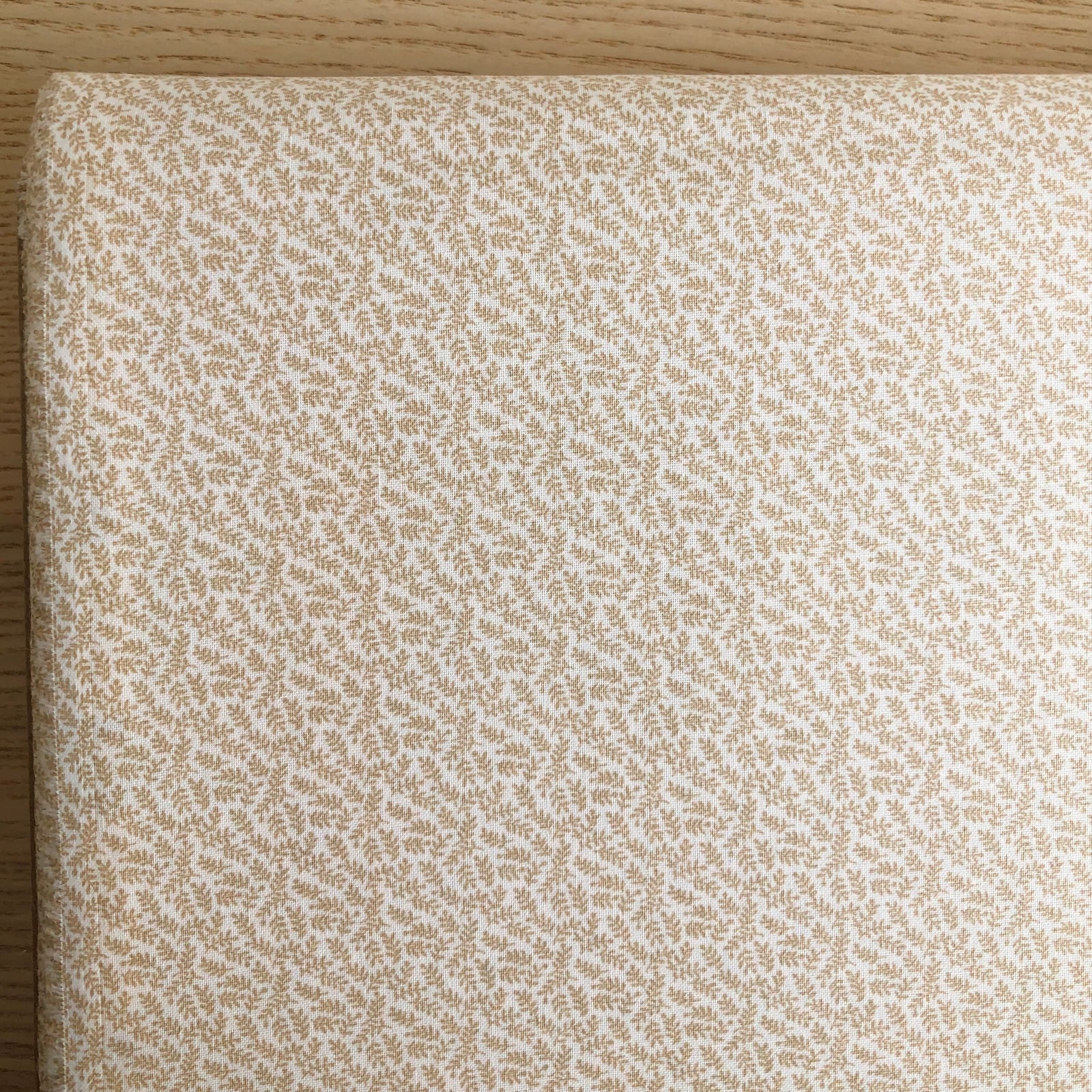 Little Leaves Taupe on Taupe